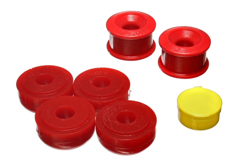 Chrysler Neon Trailing Arm Bushing Set - Rear - Energy Suspension - Performance Polyurethane - Red - `00-`05 Chrysler Neon Trailing Arm Bushing Set - Rear - Energy Suspension - Performance Polyurethane - Red - `00-`05